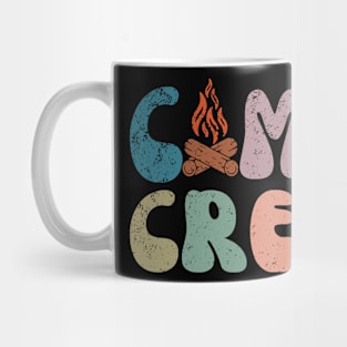 Camp Crew Retro Groovy Vintage Happy First Day Of School Mug